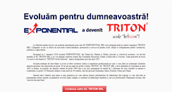 Desktop Screenshot of exponential.ro